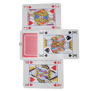 Wholesale custom playing black modiano poker cards