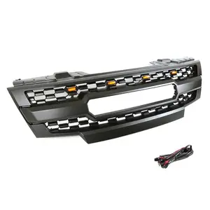 NEW STYLE PICKUP TUNING Other Exterior Accessories Front Grille With Light For NISSAN FRONTIER 2009-2016