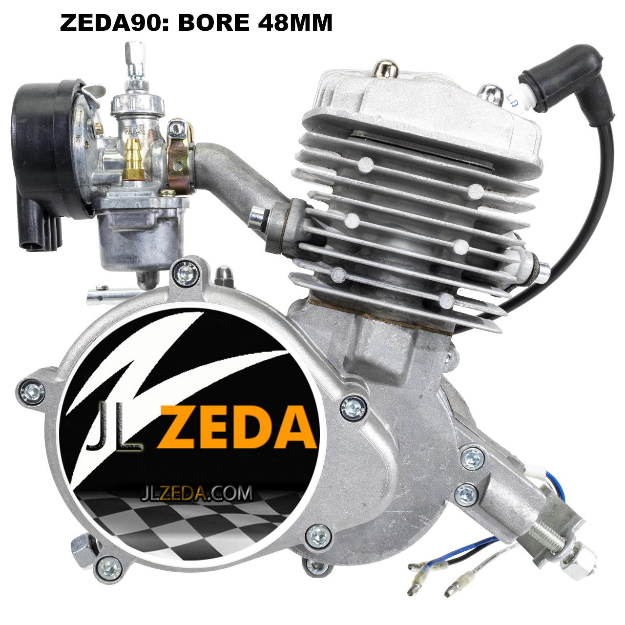 ZEDA-90 engine bore 48mm petrol wheel hub motor bicimoto 2 stroke Bicicleta other bicycle parts bicycle engine