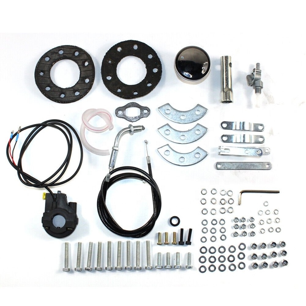 ZEDA-4T belt drive 49cc engine kit single-cylinder bore 42mm wheel hub motor motorised bike engine