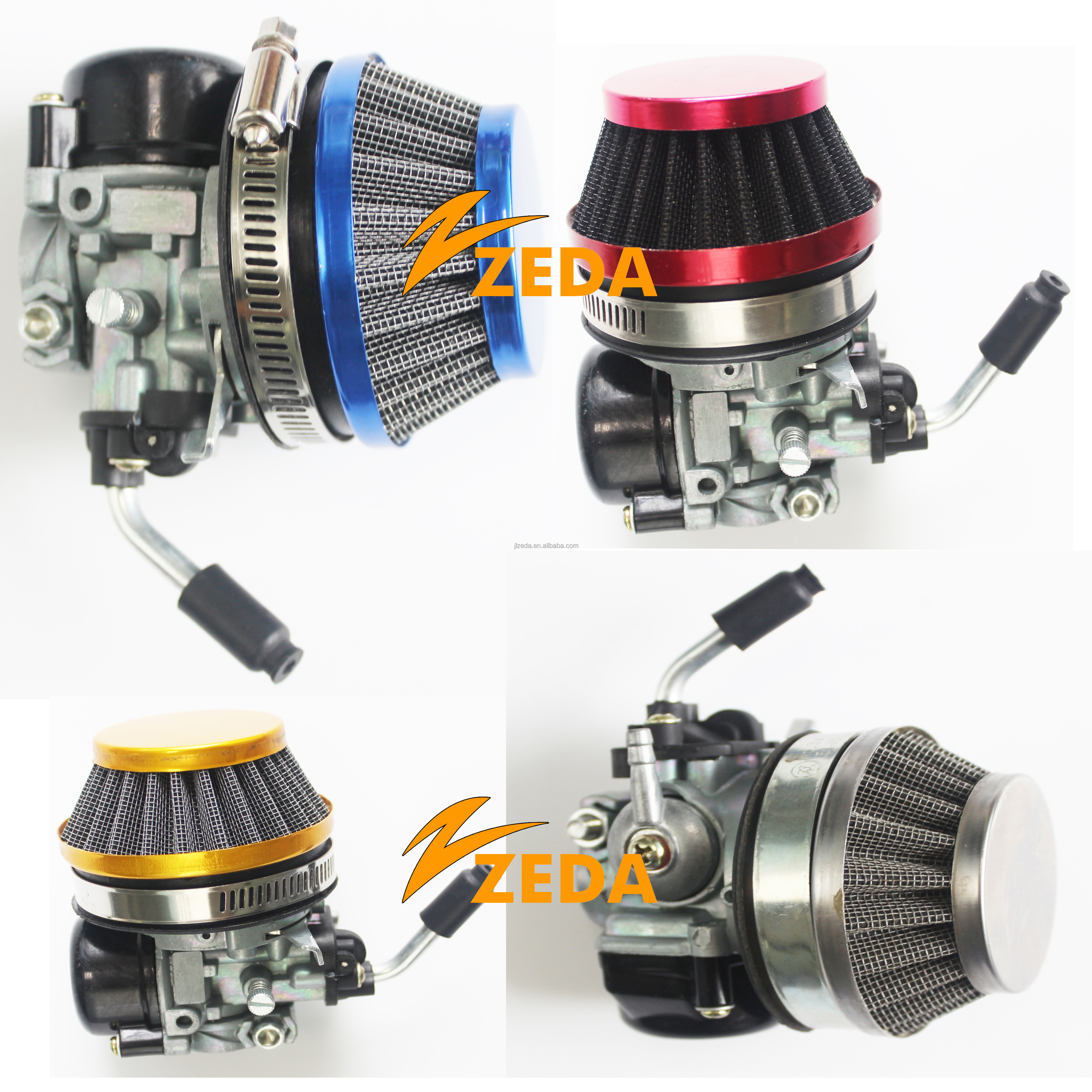 ZEDA DIO Reed Valve two stroke 80cc bicycle engine kit 2 tiempos gas scooter moped bike motor