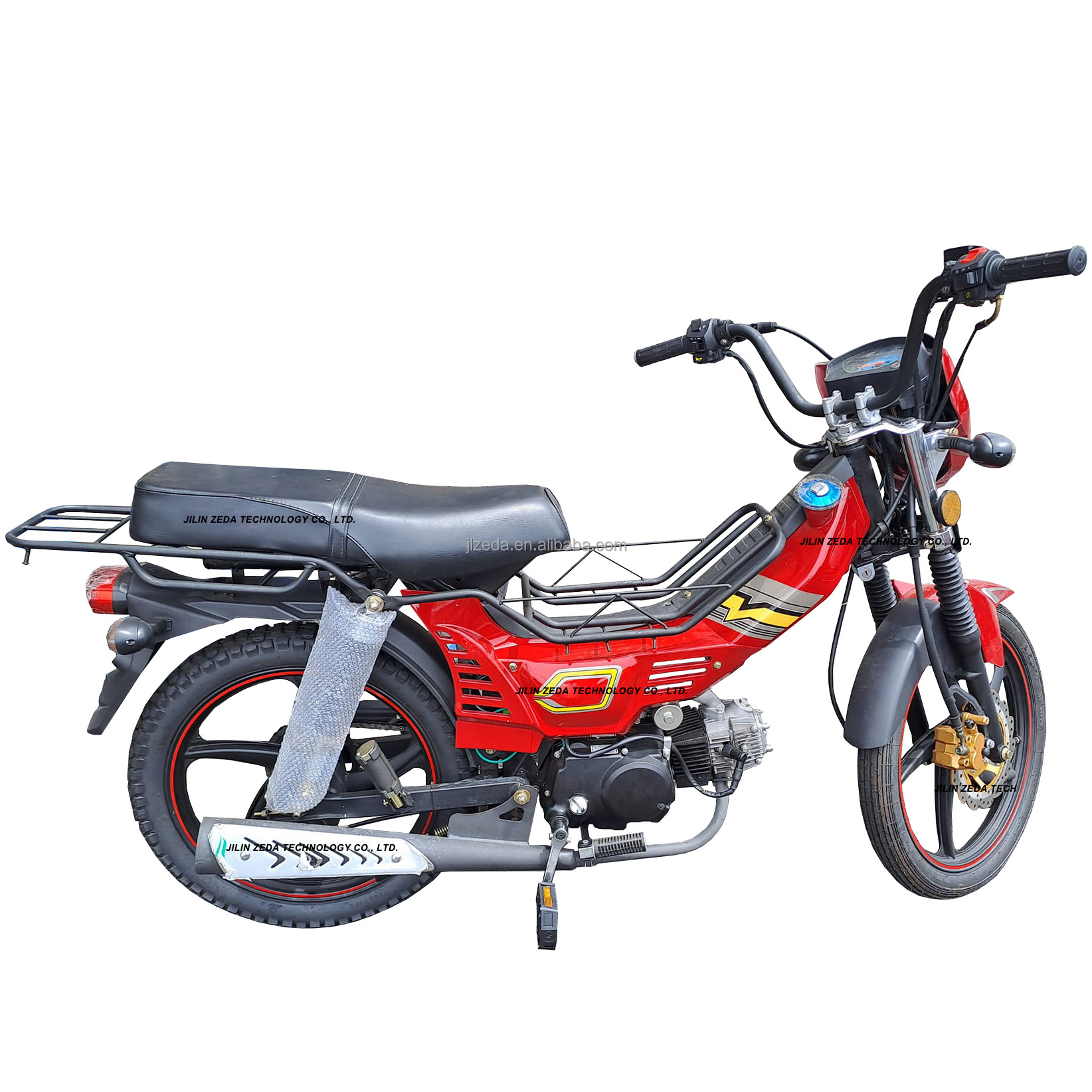 Powered bike gas motor bicycle 4 stroke 110cc 100cc mini scooter