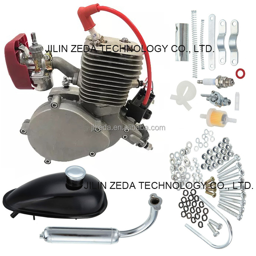 Kit Motor Bicicleta yd100 100cc moped push bike motor 2 stroke 80cc bike engine