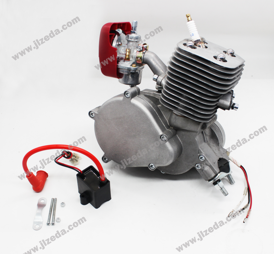 Gas powered bike 100cc bicycle engine kit /motores de gasolina para moto/Kit Motor Bicicleta ZEDA100 set motorized bicycle