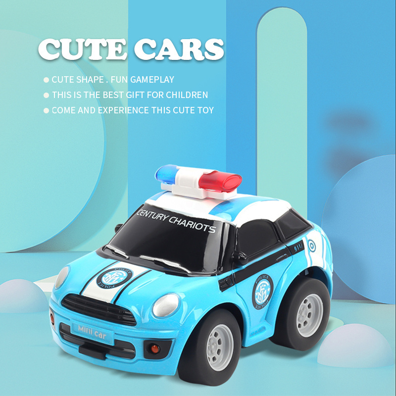 Mini Cartoon Remote Control RC Toys Cute Cars RC Car Kids Car for Boys Girls Gifts  Children's Birthday