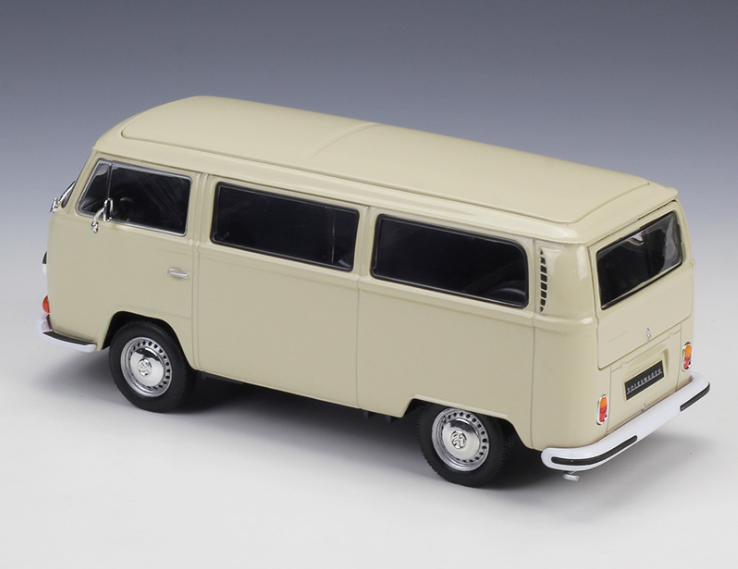 Welly 1:24 Volkswagen 1972 T2 BUS BUS van simulation alloy car model toy diecast toy vehicles