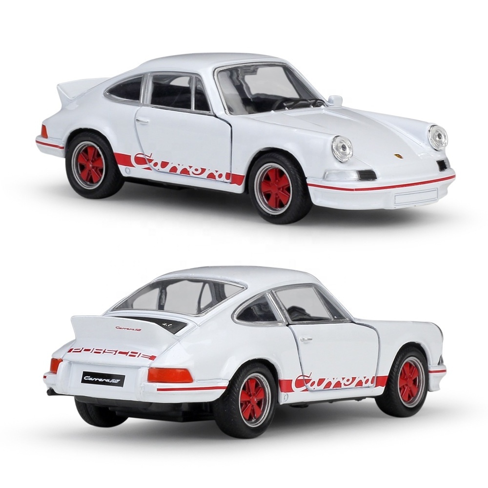 Hot Sell Diecasts Toy Vehicles 1973 Carrera RS 1/36 SUV Alloy Pullback Two Door Open Diecast Model Car