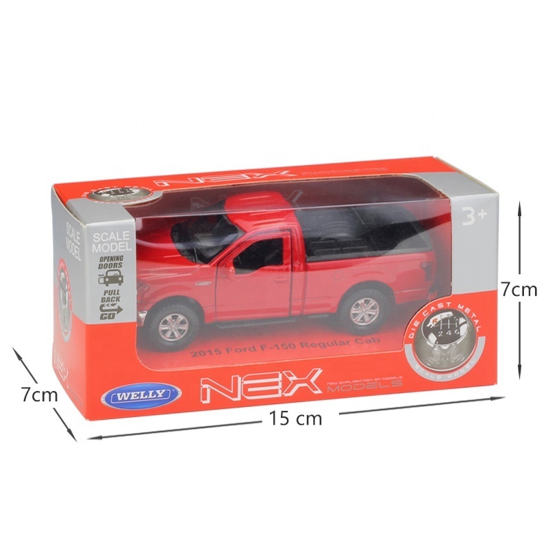 Hot Sell Diecasts Toy Vehicles 2015 F-150 1/36 Alloy Pullback Two Door Open Diecast Model Cars Model Gifts