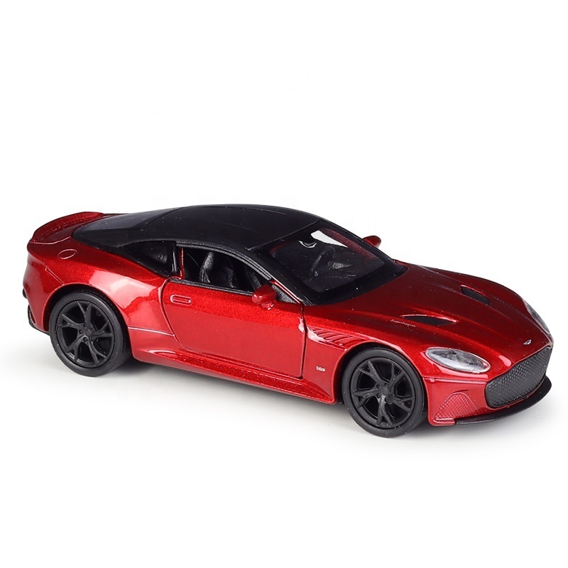 Hot Sell Diecasts Toy Vehicles  DBS Superleggera 1/36 Alloy Pullback Two Door Open Diecast Model Cars Model Gifts