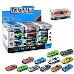 HOT 1:64 Alloy Car Small Mini Model Wheels Diecast Car Toy Vehicles Inertia Sliding Rail Kids Gift Toys