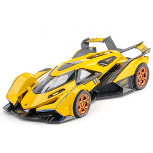 Hot 1:32 Scale V12GTDieCast Alloy Car Model Boys Toys Vehicles Diecasts & Toy Supercar Collectibles Kids Toys Car