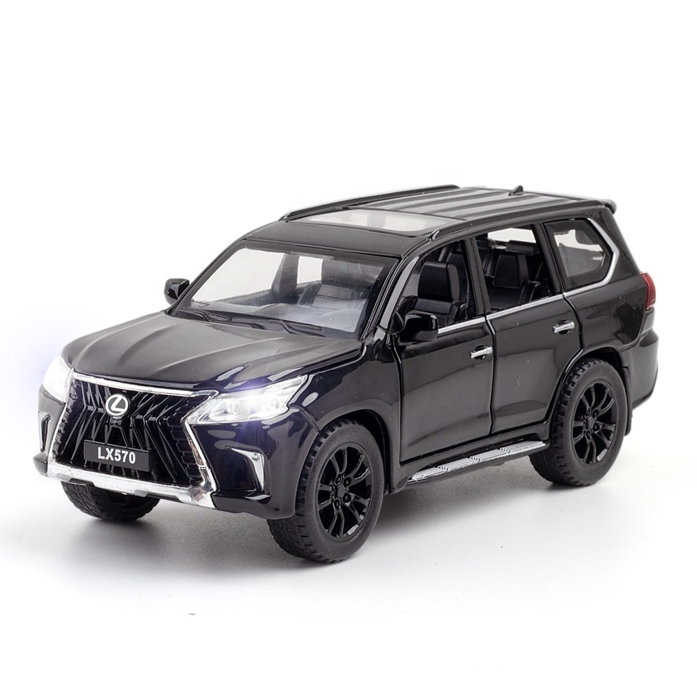 Hot 1:32 Scale LX570 DieCast Alloy Car Model Boys Toys Vehicles Diecasts & Toy Collectibles Kids Toys Car