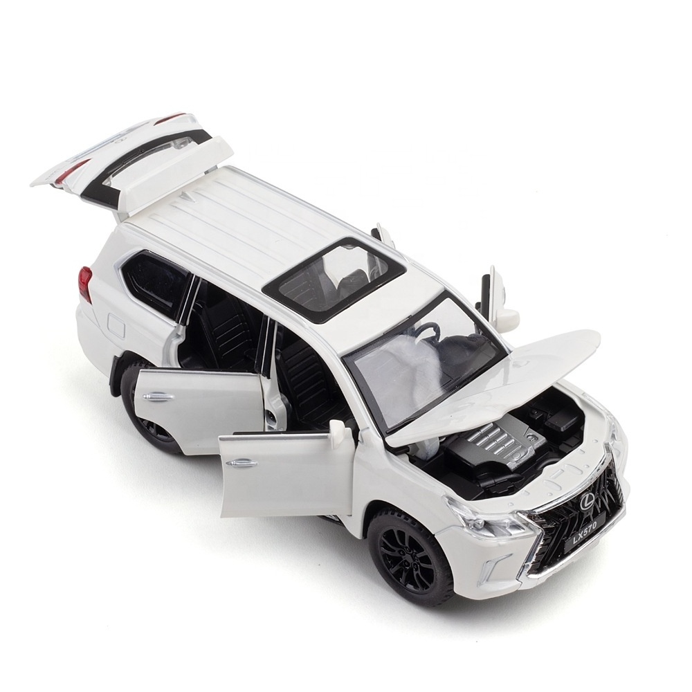 Hot 1:32 Scale LX570 DieCast Alloy Car Model Boys Toys Vehicles Diecasts & Toy Collectibles Kids Toys Car