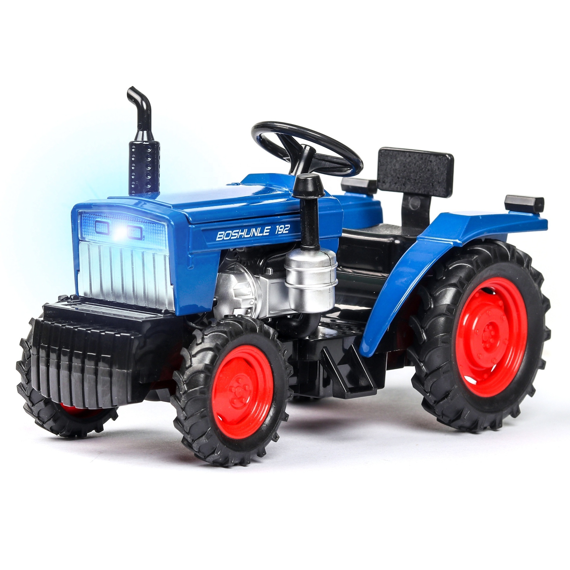 1:32 Scale Farm Tractor Diecast Alloy Muscle Car Model Sound and Light Children's ToyVehicles Diecasts & Kids Toys