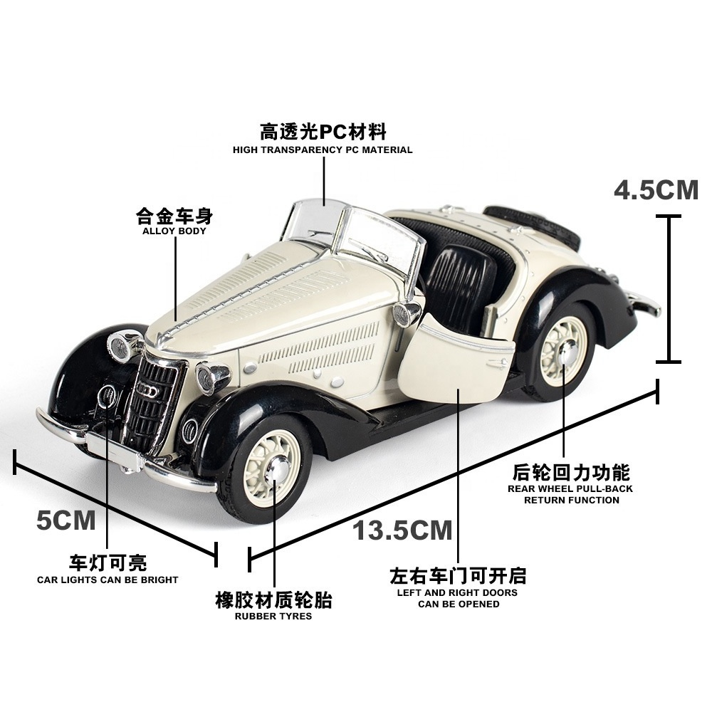 Hot 1:32 Scale W25K DieCast Alloy Car Model Toys Vehicles Diecasts & Toy Classic  Car