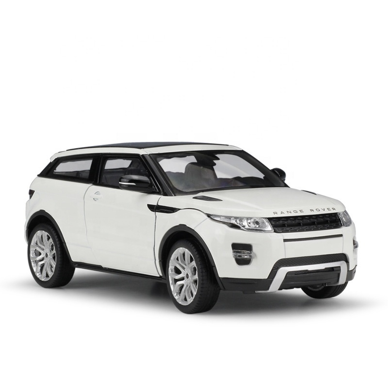 WELLY 1:24 Scale Range Rover Vehicle Car Model Alloy Simulation SUV Vehicle 1/24 Diecast Model Cars Toys