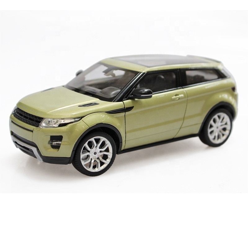 WELLY 1:24 Scale Range Rover Vehicle Car Model Alloy Simulation SUV Vehicle 1/24 Diecast Model Cars Toys