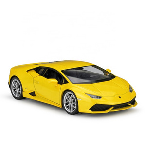 Supercar 1:24 Diecast Huracan LP610-4 Sports Car Mode Simulation Alloy Car Model Collection Decoration Gift