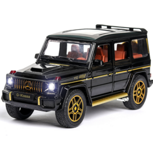 XLG1:24 scale G63 SUV Advanced diecast car model simulation sound and light pullback toy car