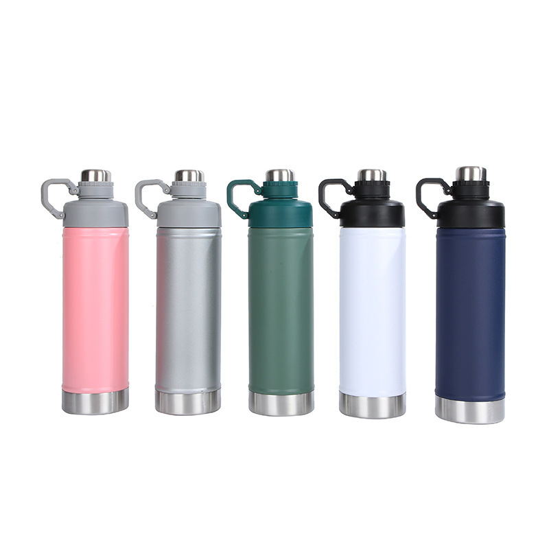 Stainless Steel Tea Cup Spout Lid Insulated Gym Sport Travel Portable Thermo Flask For Hot Water Vacuum Bottle