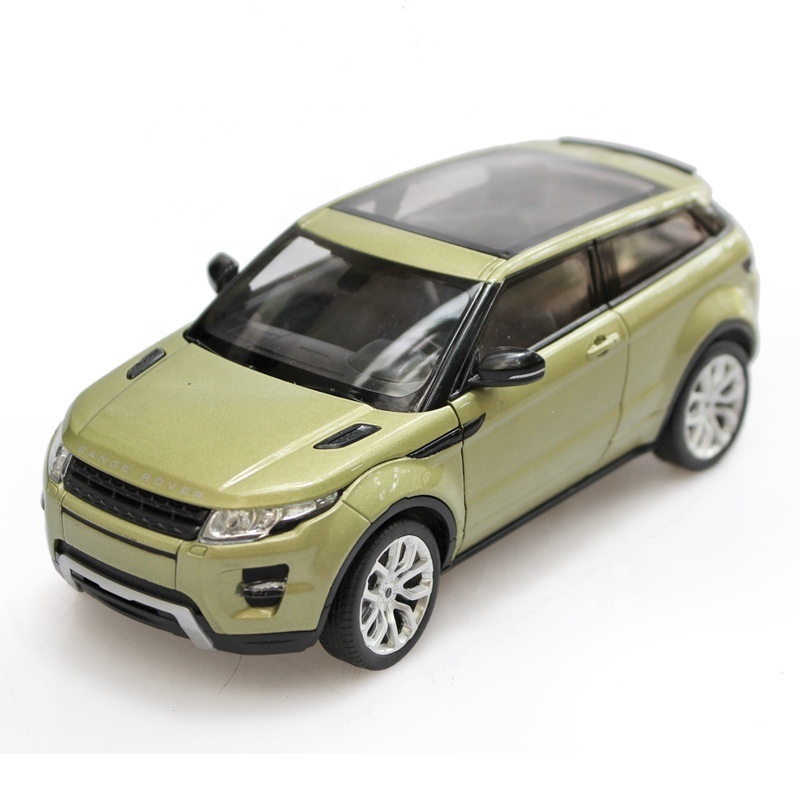 WELLY 1:24 Scale Range Rover Vehicle Car Model Alloy Simulation SUV Vehicle 1/24 Diecast Model Cars Toys