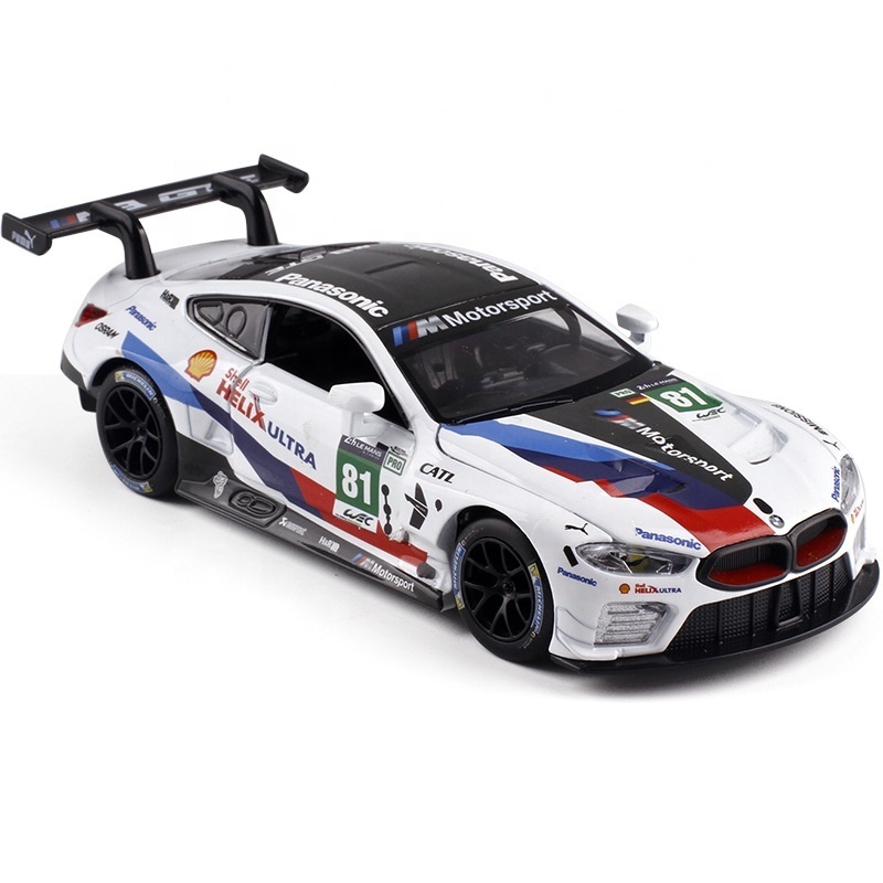 Diecast Toy Vehicles 1:32 GTE M8 Simulation Racing Car Model Super Sports Car  Model For gift decoration carro de colecionador