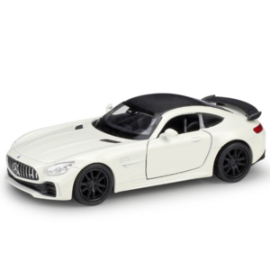 WELLY  1: 36 Mercedes-AMG GTR simulation alloy car model pull back car toy MENTAL MODEL for boy Collection Decoration