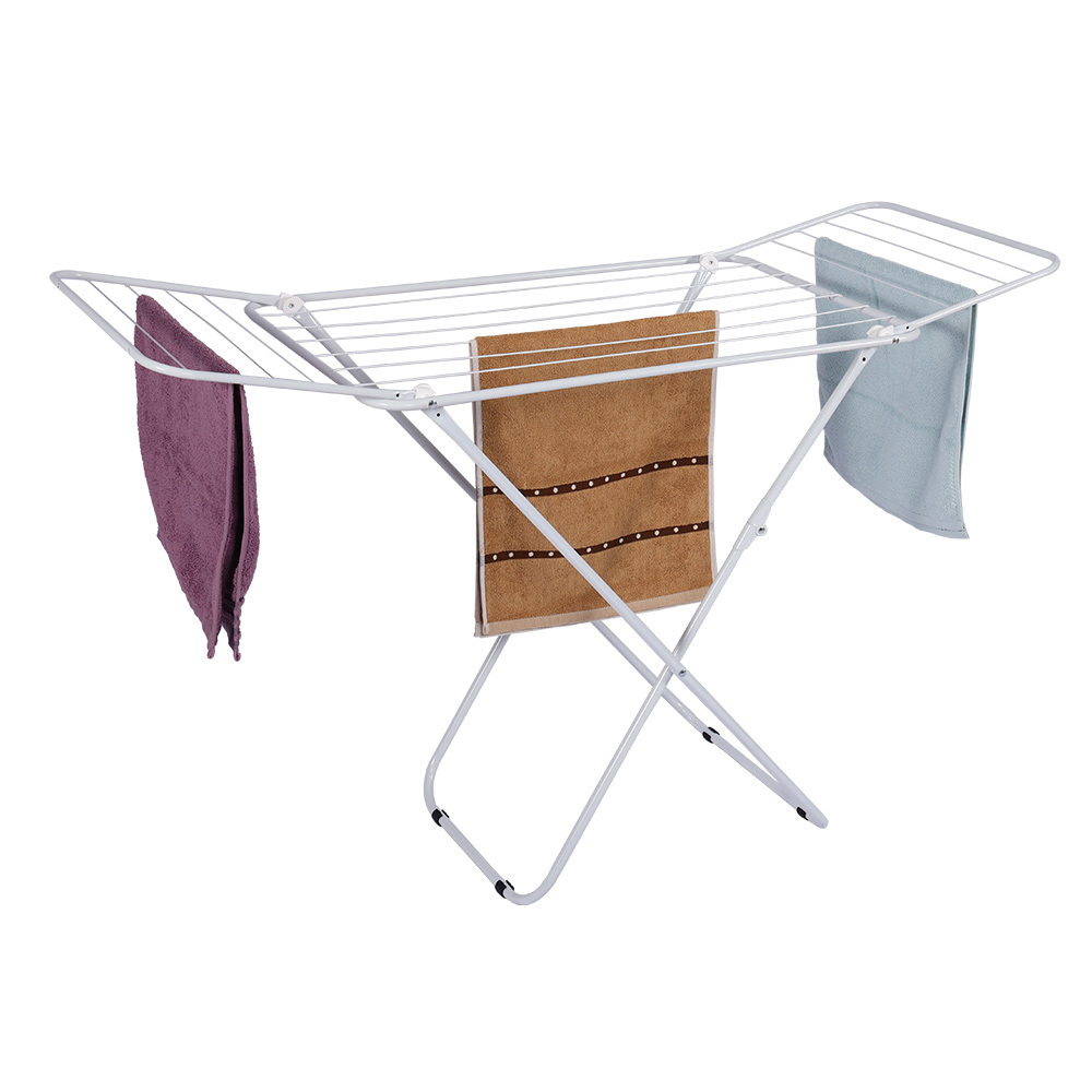 Clothes Drying Rack Foldable Laundry Stand Indoor Laundry Foldable Hanging Rack For Clothes In Balcony