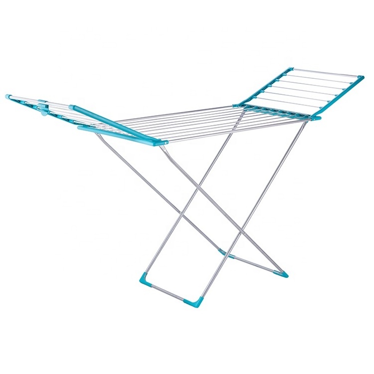 European Foldable Indoor Iron Aluminum Laundry Clothes Drying Rack