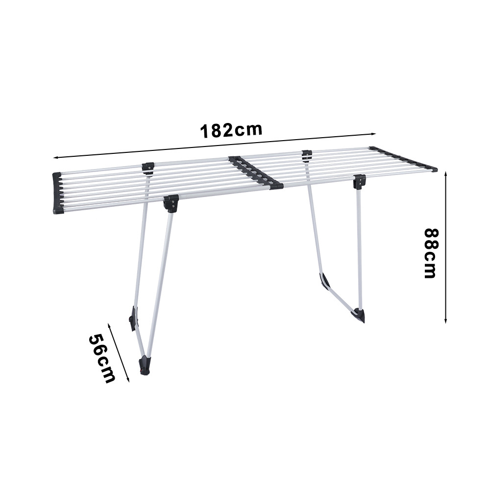 China Factory Supply Standing Extendeble Mini Clothes Drying Rack Laundry Room Built In Drying Rack