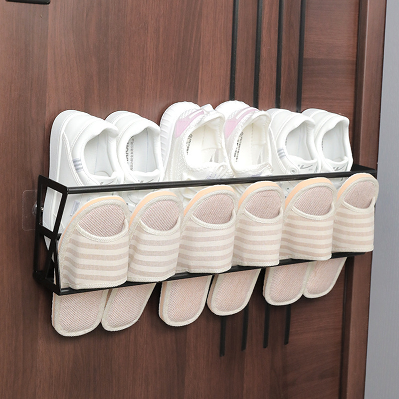 Wall Hanging big capacity Shoes Rack Door Mounted Shoe Organizer for Space Saving Shoes Storage wholesale