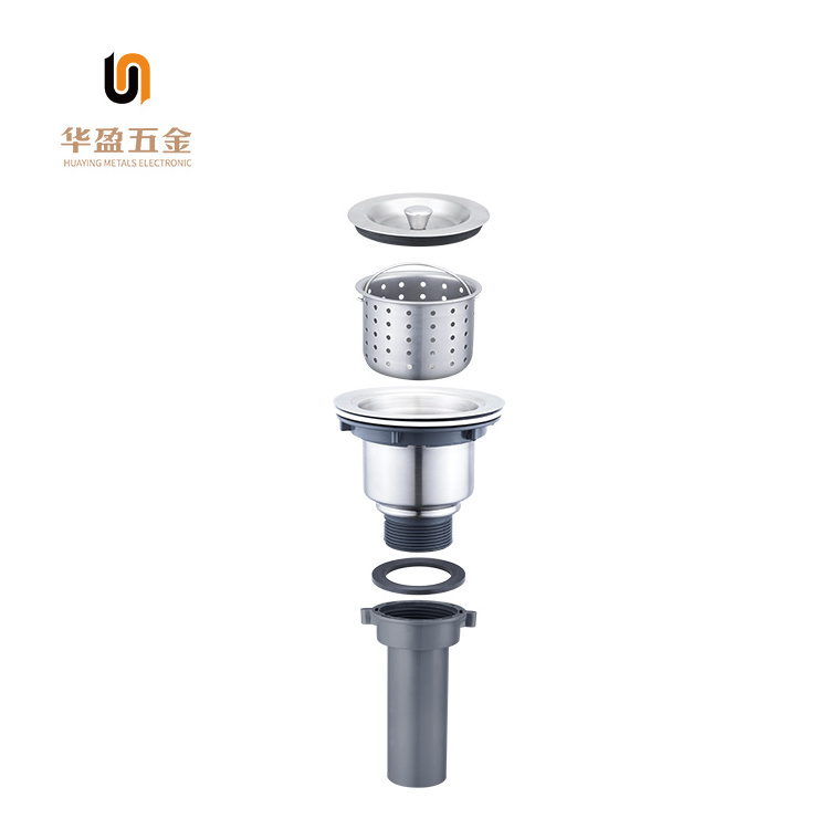 Stainless Steel Anti Clogging Recyclable Food Waste Strainer Sink and Drain Cleaner Sink Strainer