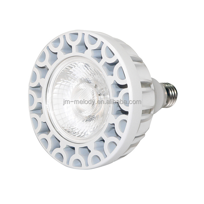 30W PAR38 LED light Bulb O E27 E26 Dimmable Lamp spot light spotlight jewelry led light display case COB high lumen