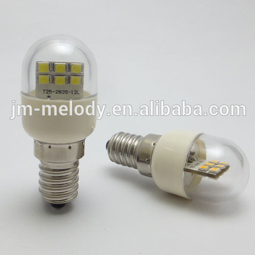 T25 1W E12 E14 LED fridge Bulb lamp LED Freezer bulb Light LED refrigerator bulb DC 6V 12V 24V 36V 48V 60V 10-30V AC 120V 220V