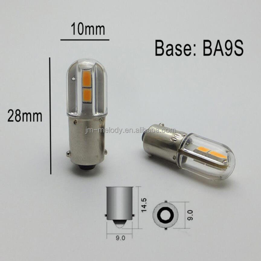 1W E10 led bulb 60V e10 led 12v BA9S e10 led e10 230v 6v e10 led bulb 12v BA9S e10 led 24v e10 led amusement light bulb Lamp DC