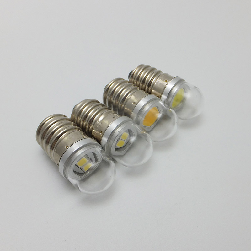 1W E10 miniature led bulb mini e10 led christmas light bulb ba9s 1.5V 2.5V 3V 6V 12V 24V 36V 48V 60V 72V 3-240V AC DC 230V