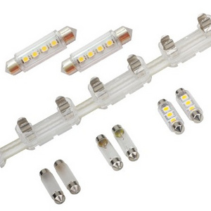 led festoon tape light string light belt LED Xenon bulb 41mm  LED FUSE Bulb Strip lamp 24V Flex Hotel Showcase