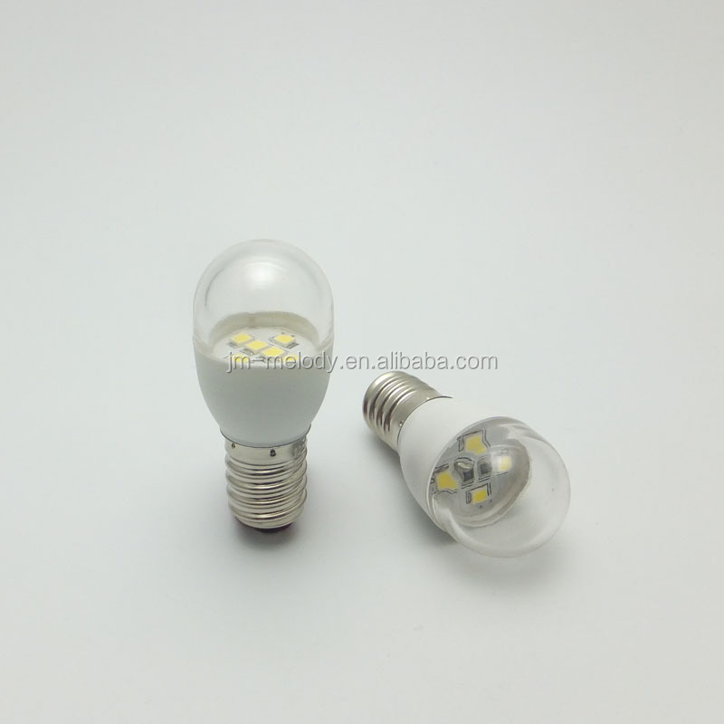 1W 2W T22 E12 E14 E17 BA15 DC12V DC24V 110V 220V LED fridge Bulb Freezer lamp miniature Small light refrigerator bulb LED pilot