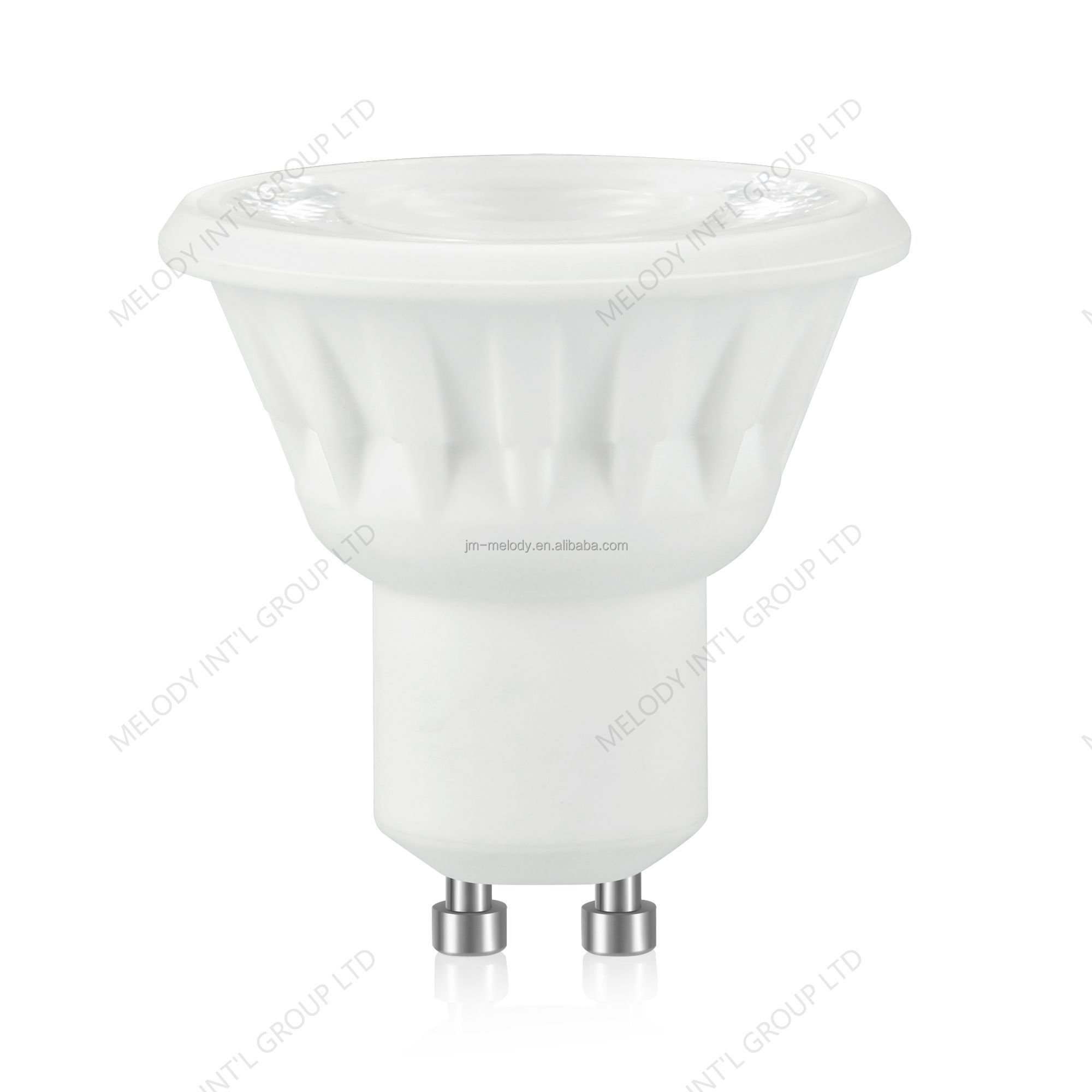 Top Ceramic 7W GU10 LED spotlight Closed lampshade  2200-2800K CCT dimming Triac Dimmable LED spot light bulb Lamp