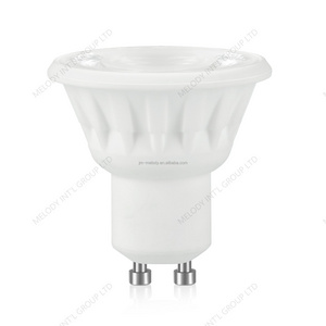 Top Ceramic 7W GU10 LED spotlight Closed lampshade  2200-2800K CCT dimming Triac Dimmable LED spot light bulb Lamp