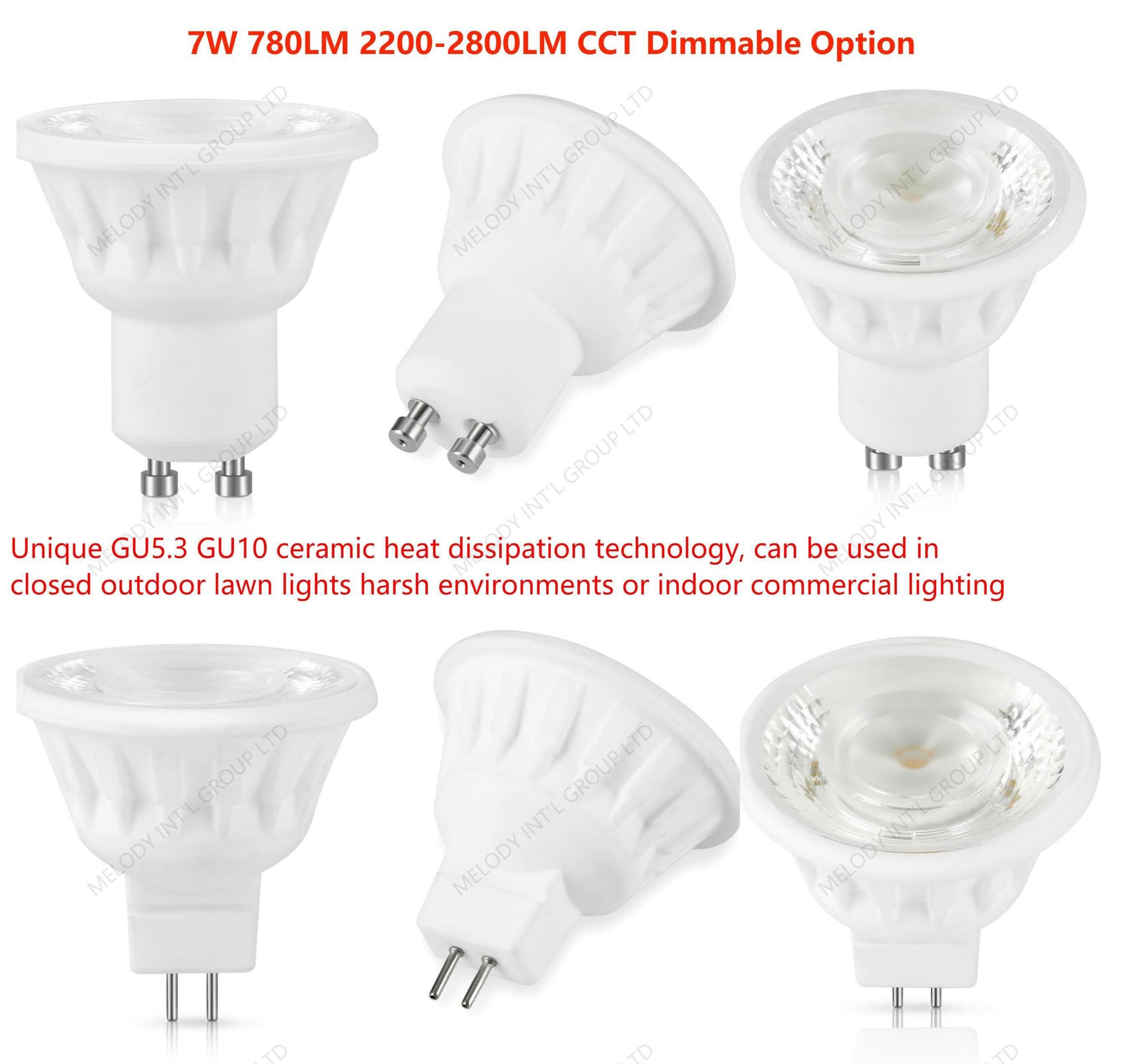 Ceramic 3W GU4 MR11 LED spotlight 12V AC/DC Small size high brightness mr11 led 3x1 spot light bulb Lamp Garden using