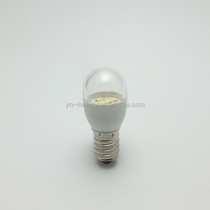 1W 2W T22 E12 E14 E17 BA15 DC12V DC24V 110V 220V LED fridge Bulb Freezer lamp miniature Small light refrigerator bulb LED pilot