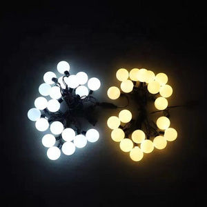 Led Wedding String Lights Outdoor Camping Decorative Globe Light Party Christmas Background Decoration Ball Lamps