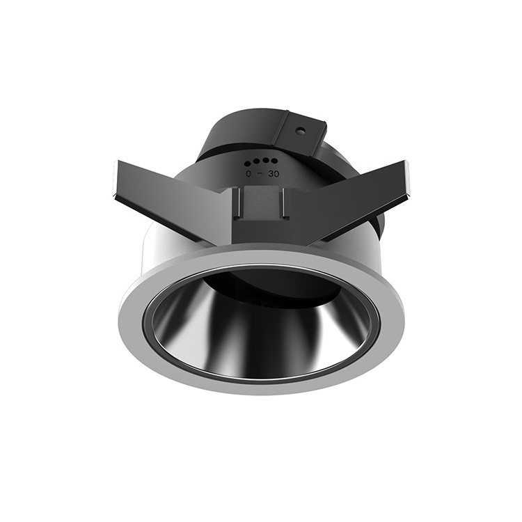 Round Adjustable Mr16 Spot Light Frame Single Double Led Spotlight Downlight Fitting Housing