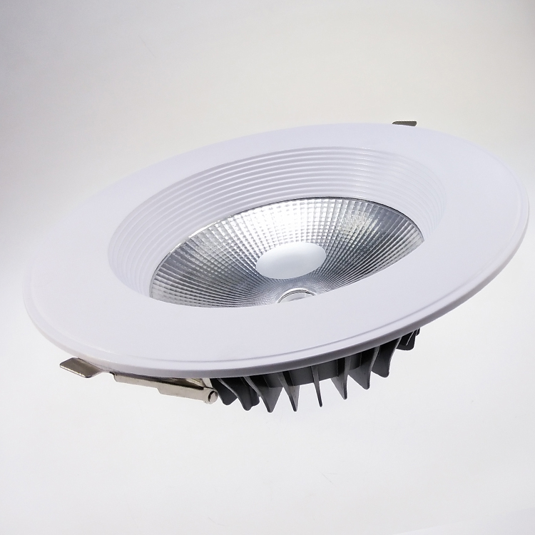 LED spotlight outer frame white square clamp light cup bracket MR16 gu10 light frame aluminum alloy shell accessories