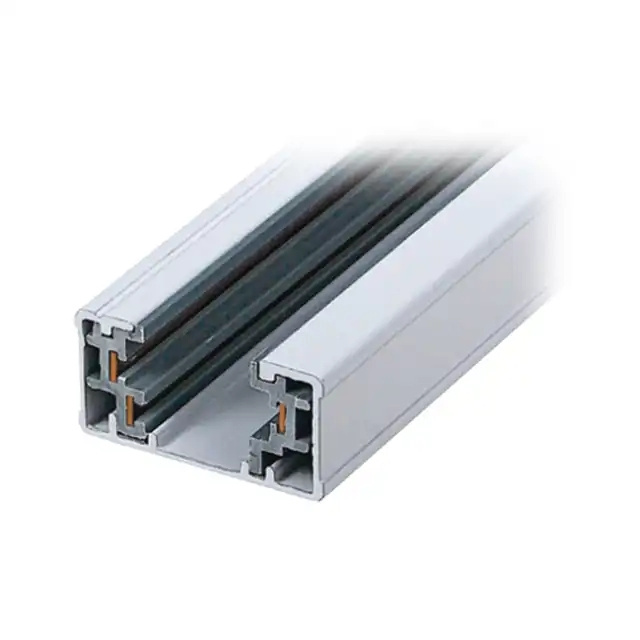 Magnetic track light slot without main light exposed and concealed installation of guide rail LED magnetic track strip