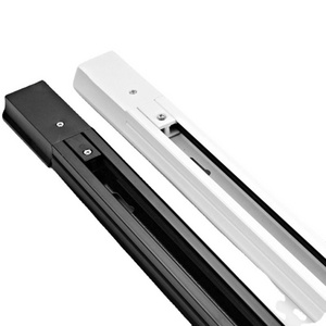 Magnetic track light slot without main light exposed and concealed installation of guide rail LED magnetic track strip