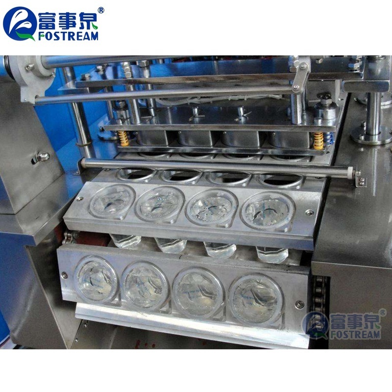 Factory Price 2 Lines Automatic Rotary Plastic Jelly Yogurt Mineral Water Cup Filling Machine