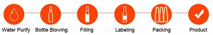 Fully Automatic Bottling Drinking Purified Water Filling Equipment For Producing Bottled Water