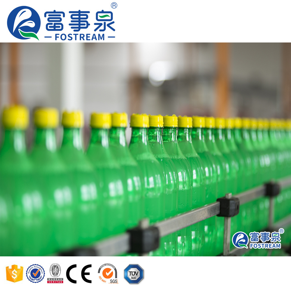 Full Automatic Small Bottle Drinking Carbonated Beverage Sparkling Soda Water Soft Drink Bottling Machine